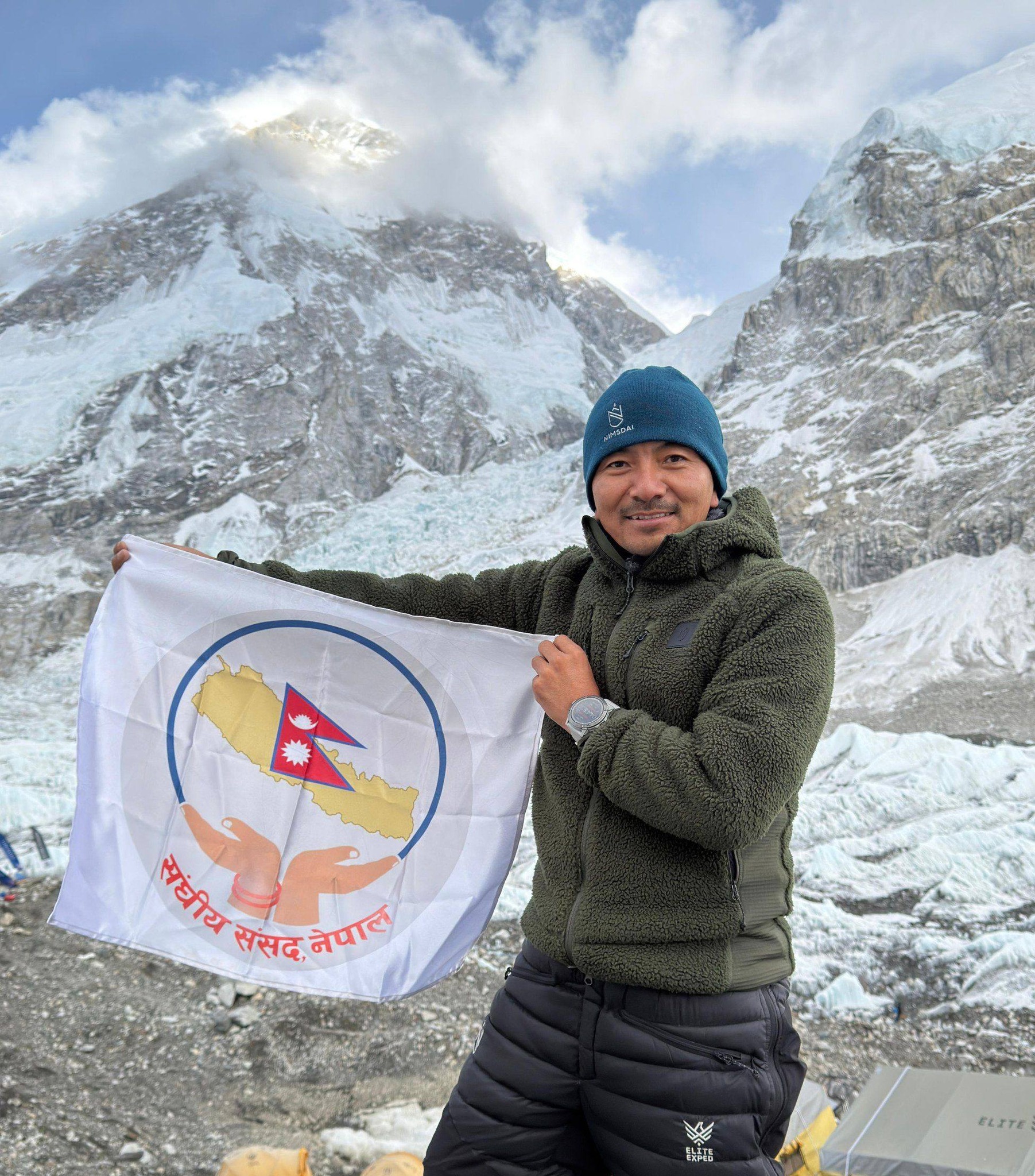 Mingma David Sherpa summits Everest, becomes first elected lawmaker to stand atop the world